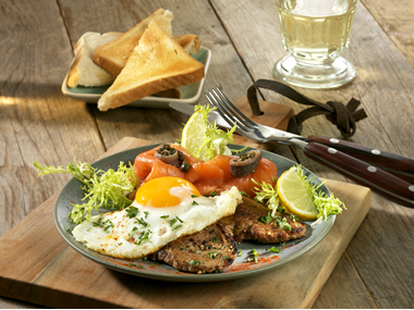 Schnitzel à la Holstein